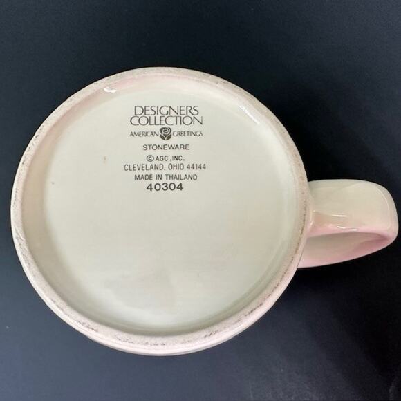 American Greetings Designer Collection Coffee Mug/Cup Footprints in the Sand - Picture 3 of 12